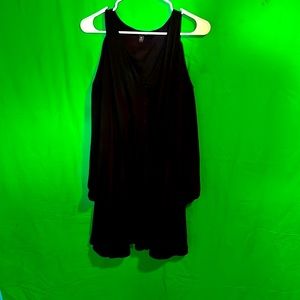 Black Banana Republic cold shoulder size 10 dress